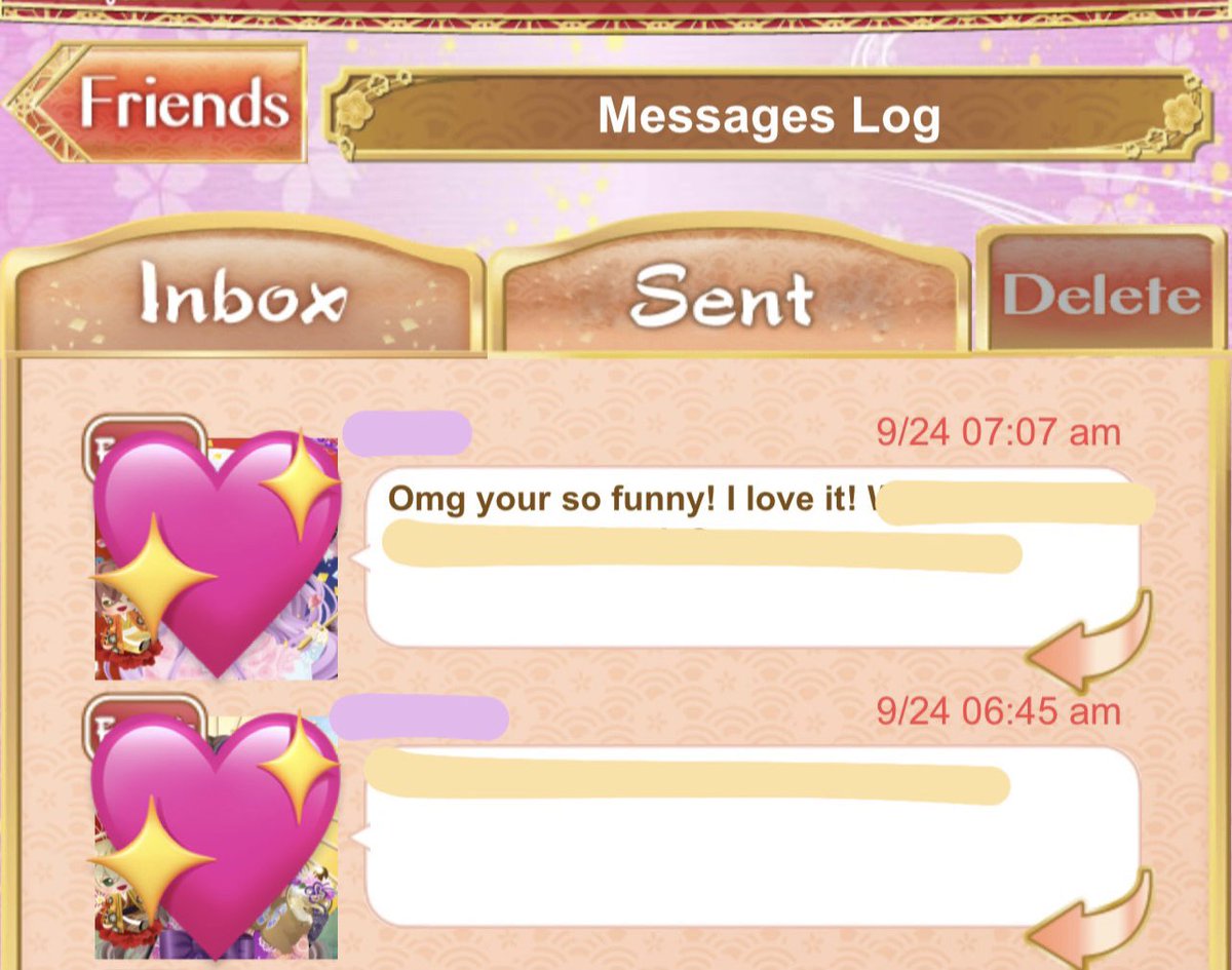 formysweet2d's tweet photo. Just made friends with someone via event inbox again shdhsjd 😭😭 This is another thing I love about IkeSen. The players DO interact. I’ve got new friends literally every time it’s a SE. Even some moots are from there too. IkeSen girlies are the sweetest. Love you guys 🥺💕💕 https://t.co/w1vymp5FaU