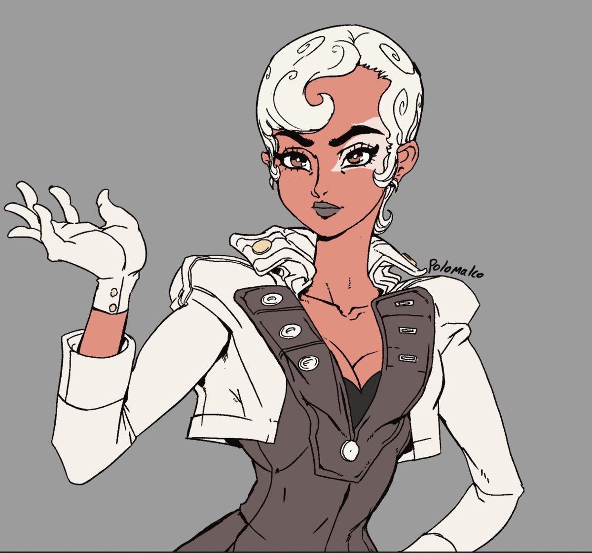 The final redesign of this character I swear 😓#characterdesign