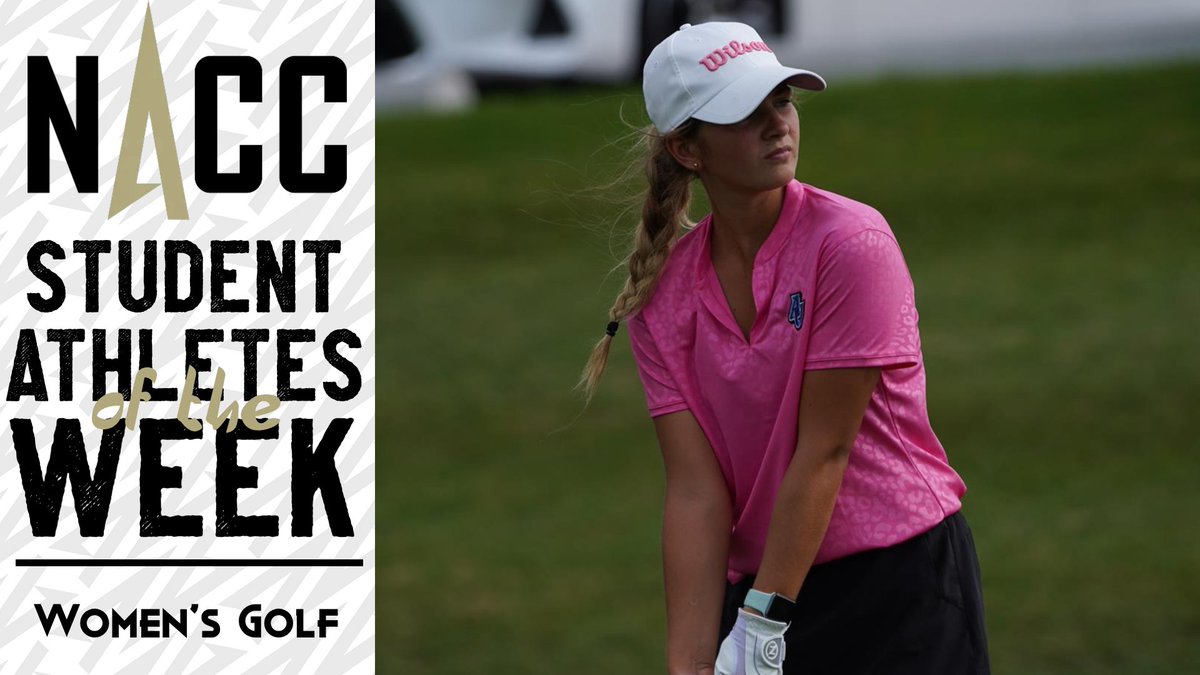 #NACCwg ⛳️ | <a href="/AU_Spartans/">AUSpartanSports</a>' Kobelt Named NACC Women's Golf Student-Athlete of the Week

📰: tinyurl.com/2d2kmd89

#NACCtion #d3golf
