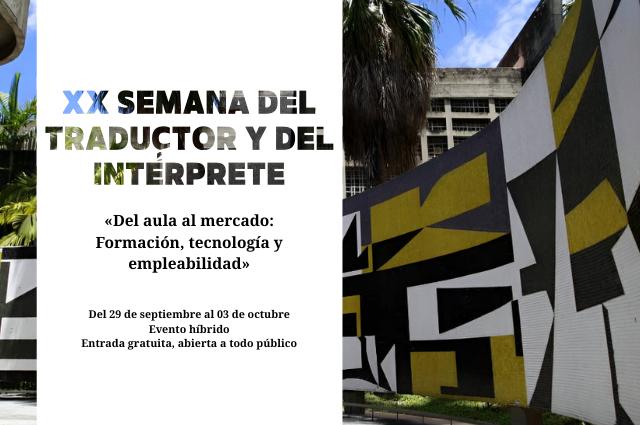 DirCulturaUCV's tweet photo. El próximo 29 de septiembre la Escuela de Idiomas Modernos UCV, inaugura el I Congreso Nacional de Traductores e Intérpretes, actividad que forma parte de la XX Semana del Traductor y del Intérprete

Mas información:
https://t.co/IB086TFXiy https://t.co/Xt9O9pOa56