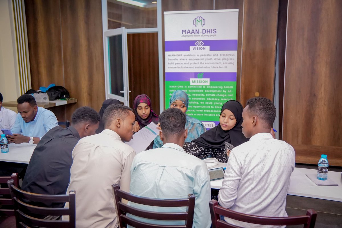 In collaboration with the Somali Government, #Maandhis is actively engaging Somali youth and women entrepreneurs through a dedicated workshop on Green Jobs and innovative resilience solutions. This initiative aims to address climate-related disasters impacting vulnerable