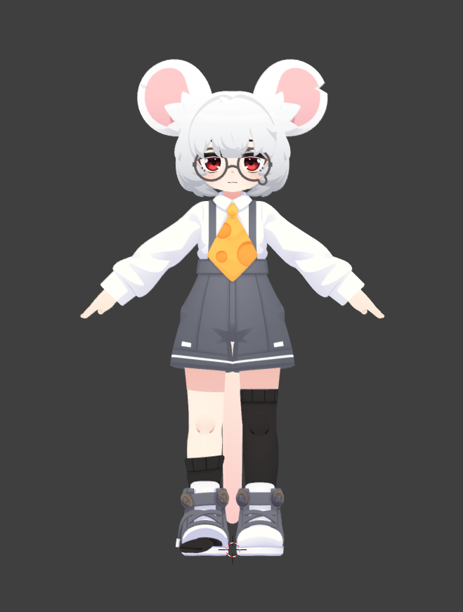 Newアバターくん進捗
まだ途中でこれに一枚布羽織るんだけどだいぶ出来てきた、ねずみの男の子🧀