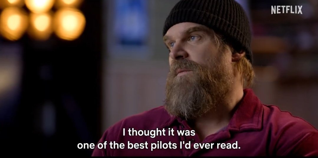 David wearing a beanie 😩😩😩