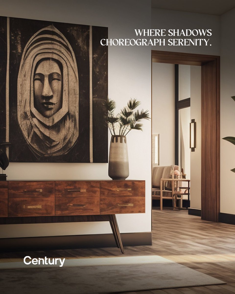 CenturInteriors's tweet image. Shadowed Calm Meets Refined Style 

Shadows and light come together to create balance, depth, and timeless beauty. A home that moves in quiet elegance—your serene escape.

📩 Create your own rhythm of peace.

#CenturyInteriors #RefinedLiving #ShadowAndLight #SereneSpaces