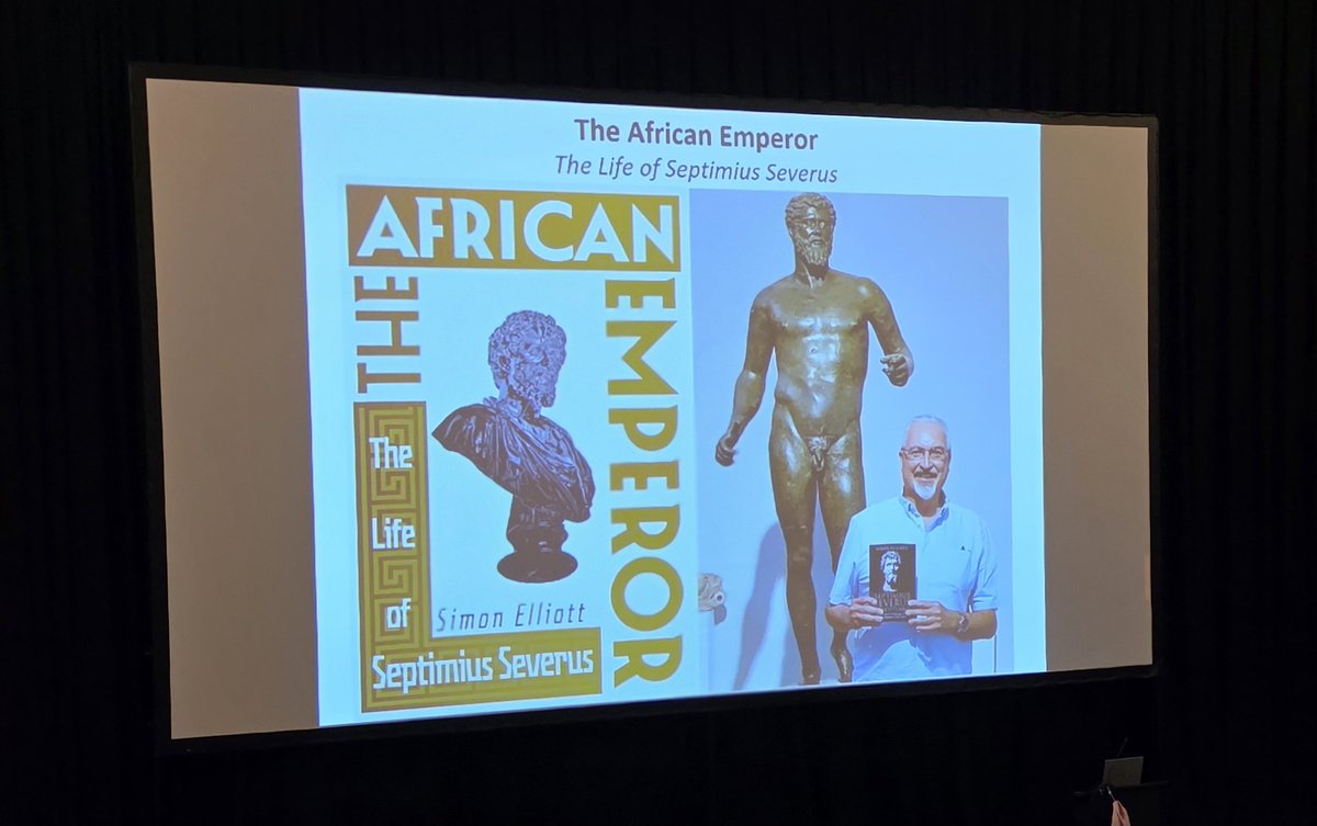 A packed house last night in the lovely <a href="/YorkshireMuseum/">Yorkshire Museum</a> for the official launch of The African Emperor thru ace  
<a href="/iconbooks/">Icon Books</a> and <a href="/Bolindaaudio/">Bolinda audio</a> !