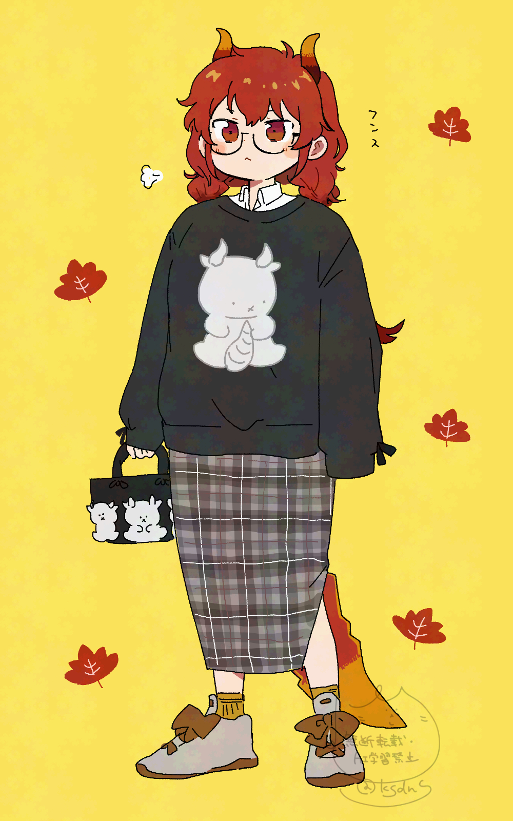 イラスト　原画　ホムチェンコ・アンナ 「トロピカル」 💻⚡️⚡️ #illustration #girl