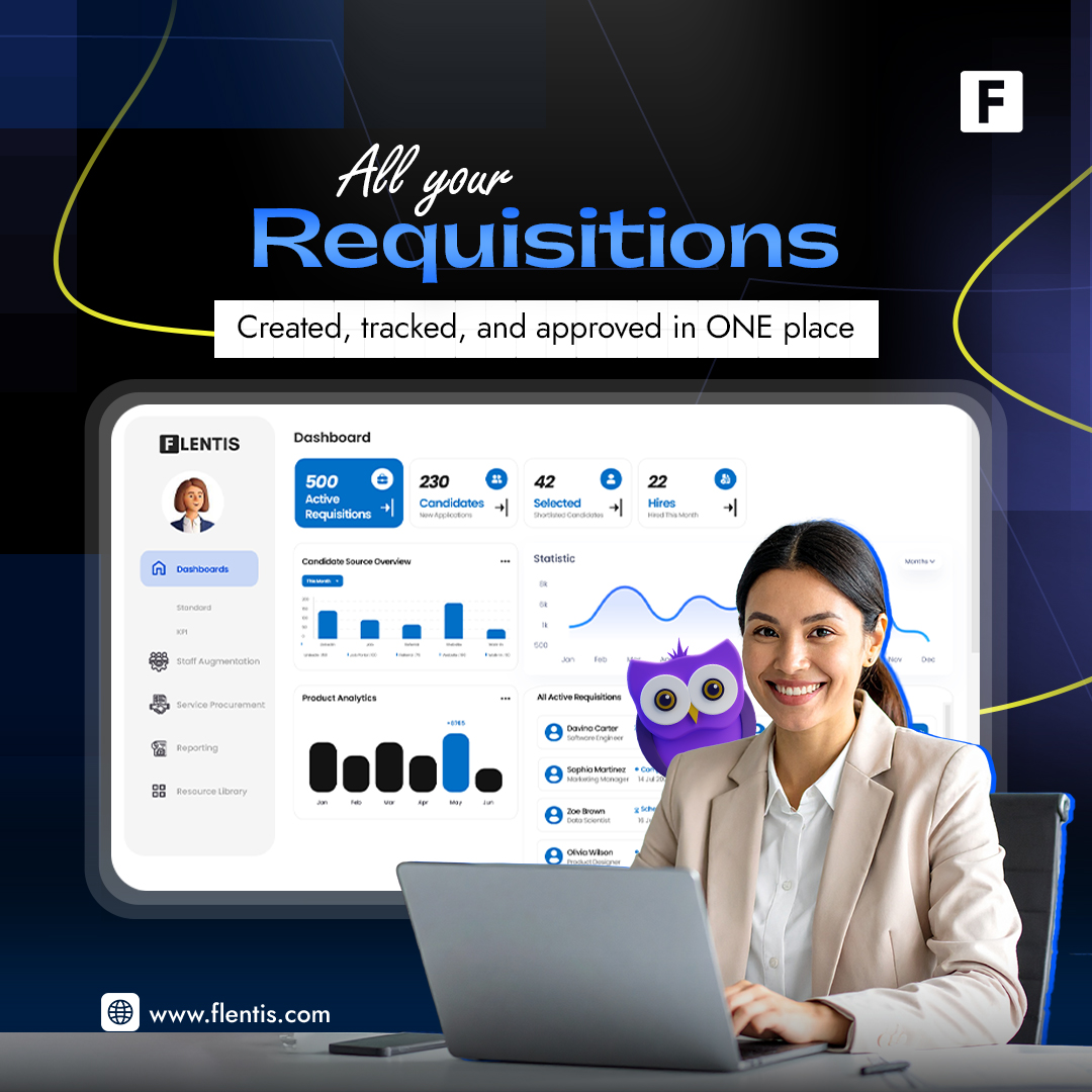 Stop losing requisitions in emails and spreadsheets. FlentisPRO centralizes everything for faster approvals and complete visibility.

#Flentis #WorkforceManagement #FlentisPRO #VMS #VendorManagementSystem #ContingentWorkforce