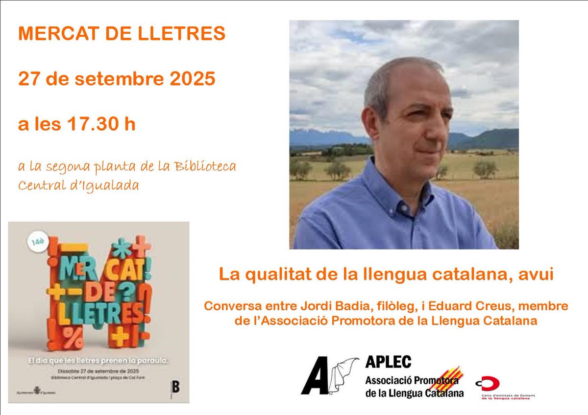 APLEC Igualada tweet media