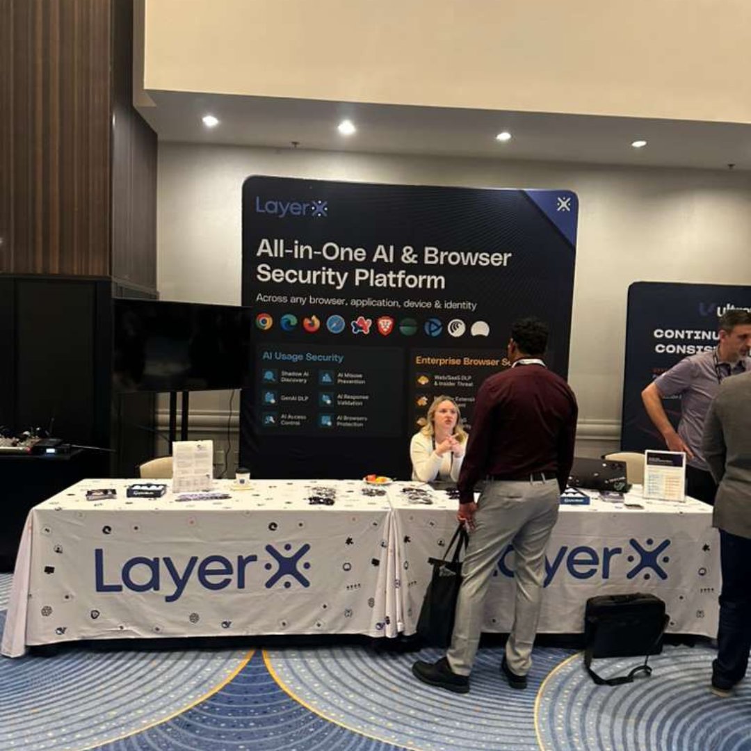 LayerxSecurity's tweet image. CISOs in ATL told us the pain isn’t zero-days, it’s what teams do in the browser they can’t see. Thanks @CyberSummitUSA for a packed day; next stop: @HouSecCon on Sept 30–Oct 1. See what your users do in-browser, in real time → linkedin.com/feed/update/ur…