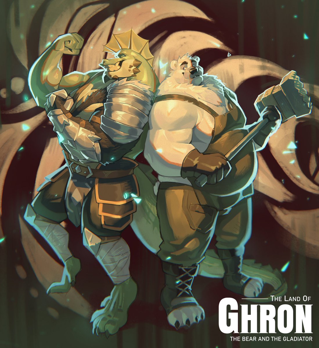 The Bear and the Gladiator tweet media