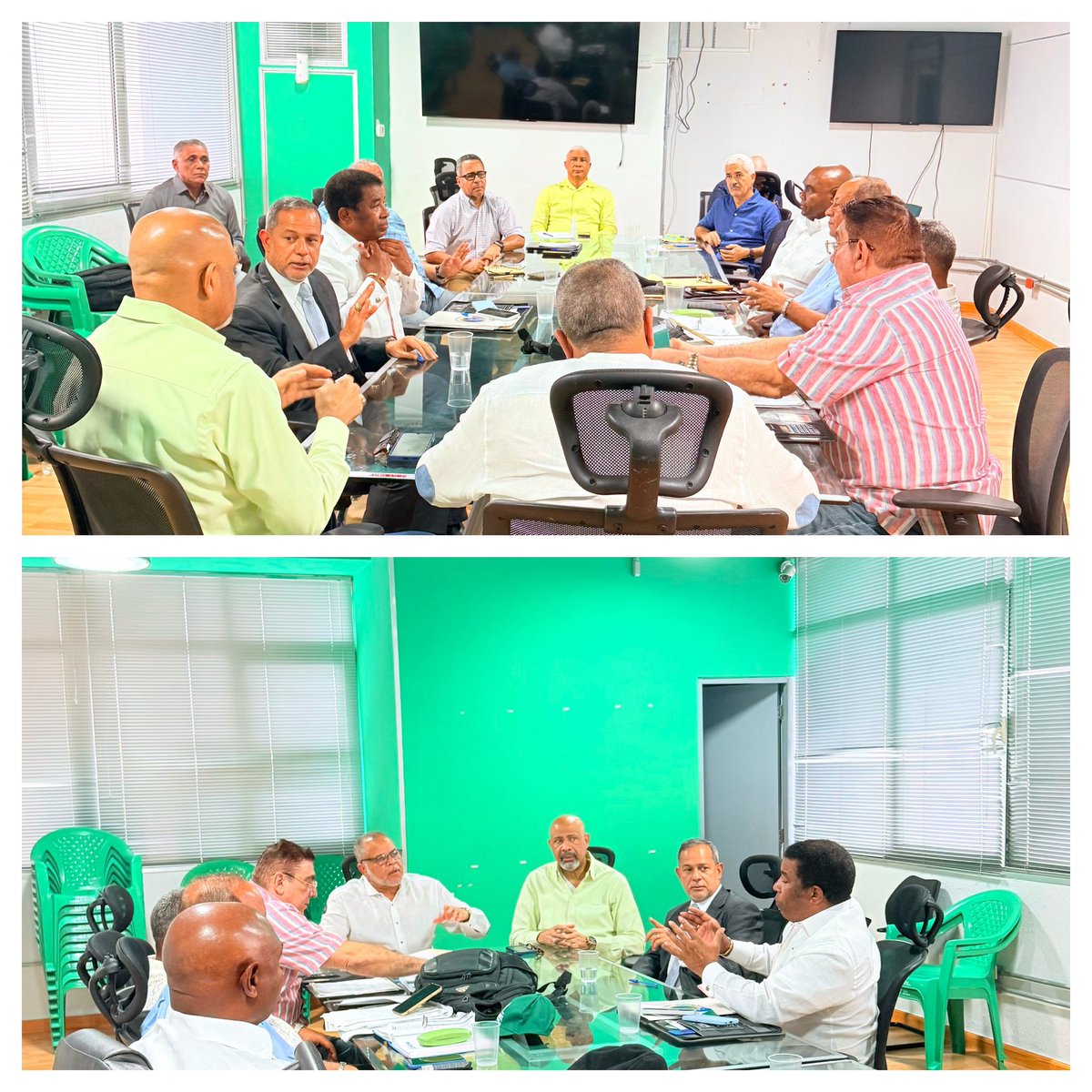 Un cálido recibimiento de parte de mis queridos compañeros de la Secretaría de Seguridad y Defensa <a href="/MoralConLeonel/">SESDE</a> ,presidida por el Gral (r) Ramón Aquino García y 18 generales presentes, pertenecientes a la Dirección Central de <a href="/FPcomunica/">@Fuerza del Pueblo (FP)</a> , a quienes les expresé mis