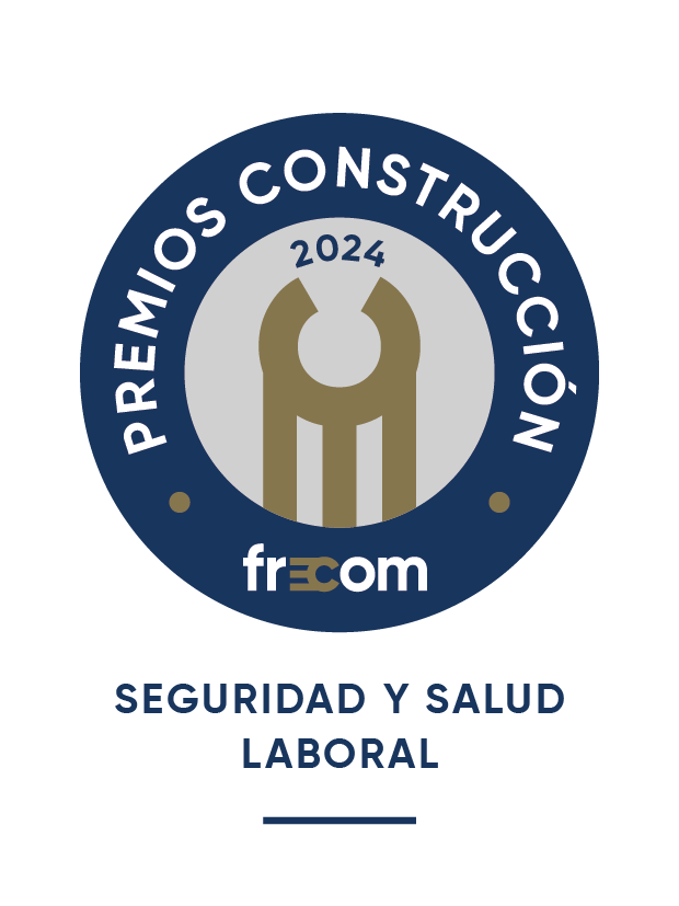Estamos muy orgullosos de compartir que <a href="/FRECOMMURCIA/">FRECOM</a> nos ha otorgado el sello digital oficial como ganadores en los Premios FRECOM de la Construcción, en la categoría de Seguridad y Salud Laboral. 🏆💪
