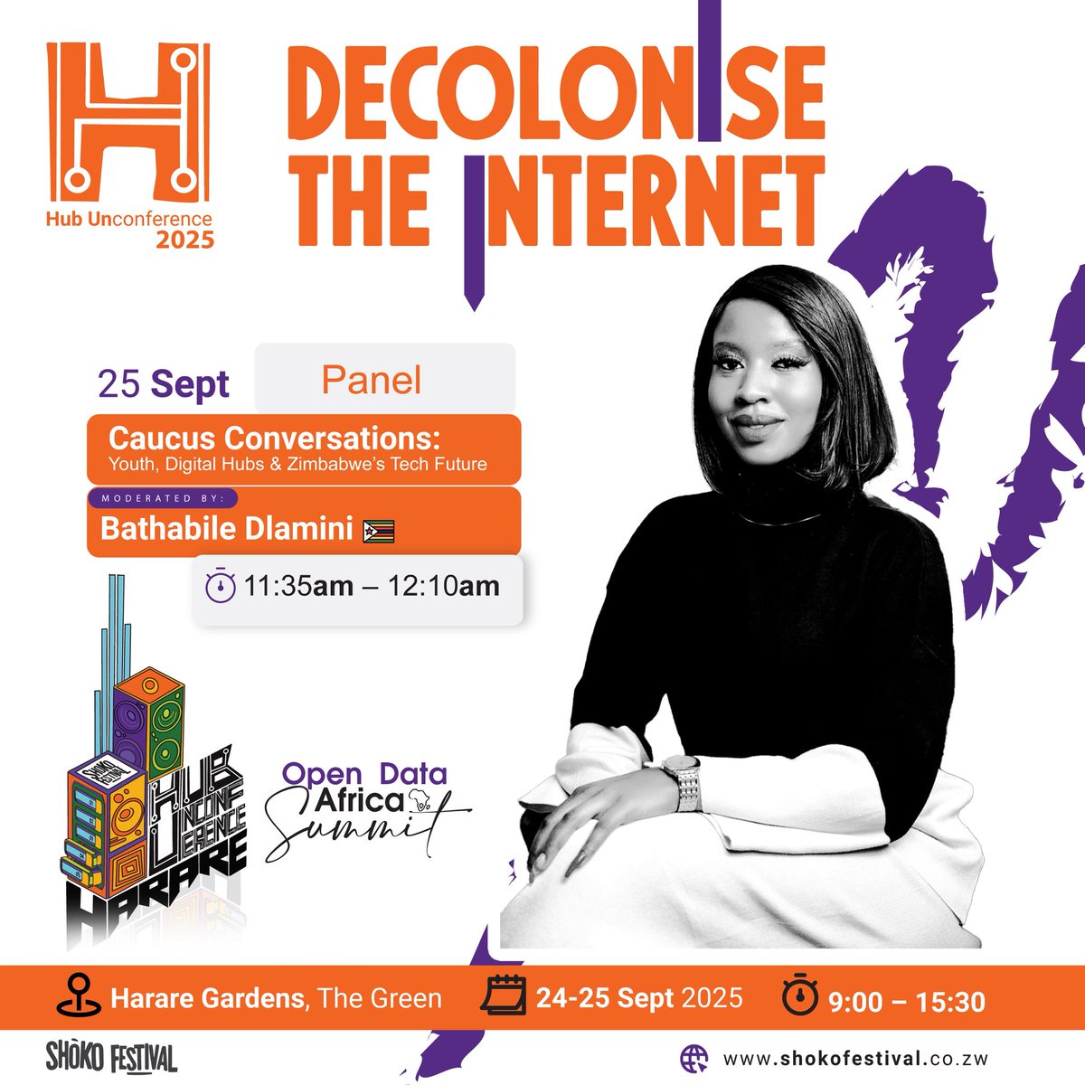 accountlabzw's tweet image. The #HubUnconference hosted by @MagambaNetwork is live at Harare Gardens! 

Tomorrow @ 11:35 AM, join our caucus on Youth, Digital Hubs &amp;amp; Zimbabwe’s Tech Future moderated by @BathaDlamini with Hon. @DarlingtonChigumbu, @BulelaniMusokeri &amp;amp; @LynetteManzini.