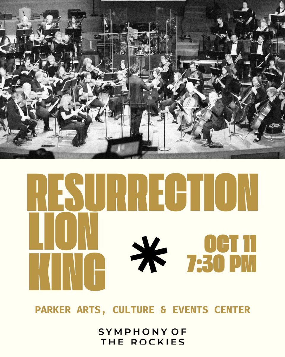 Epic. Transformative. Unforgettable. Only 3 weeks left to get your tickets to our season opener! Tickets are on sale now at parkerarts.org/event/mahlers-…