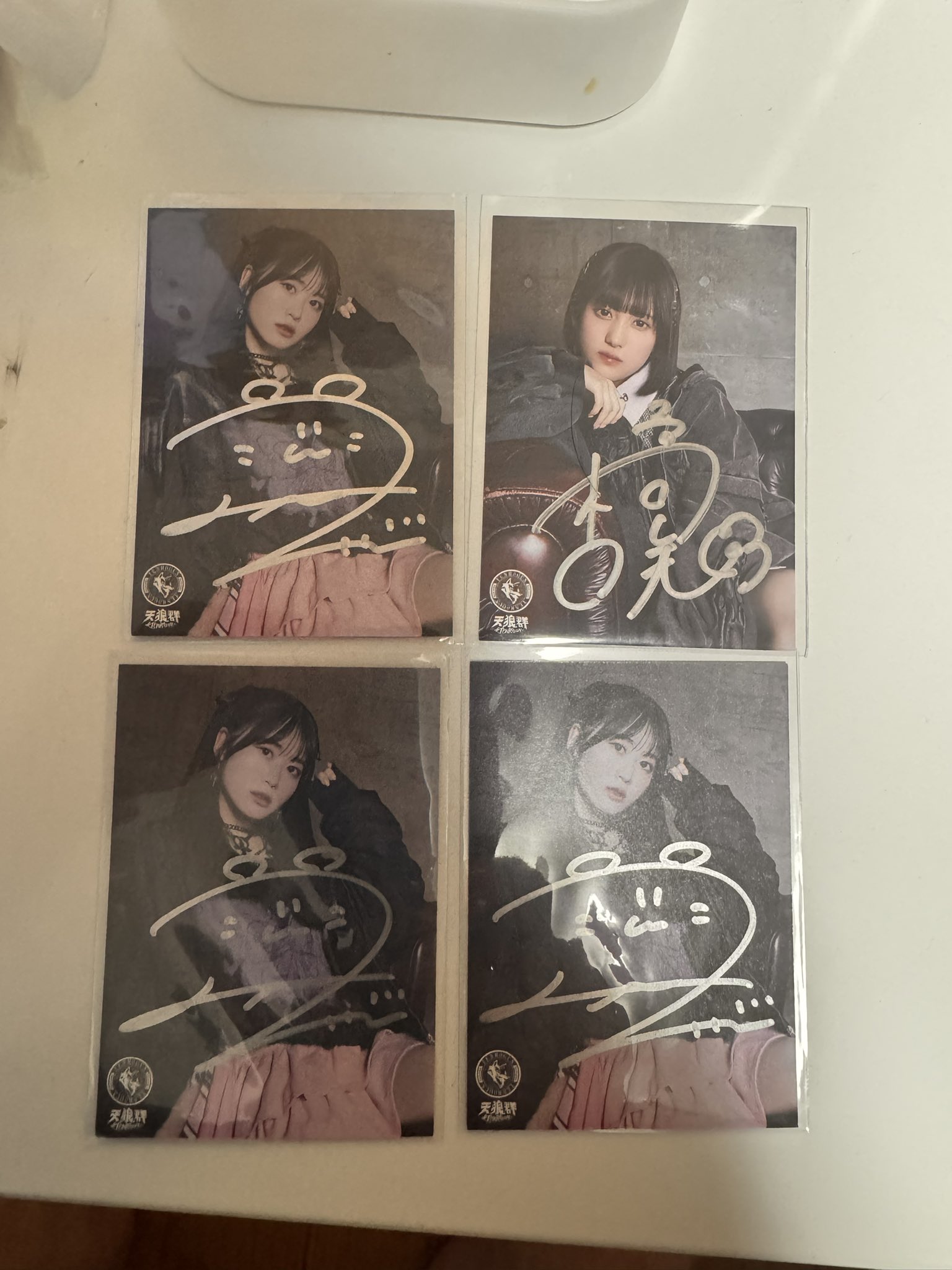 直筆サイン ばっどがーる 天狼群 1st album king of evil バッドガール