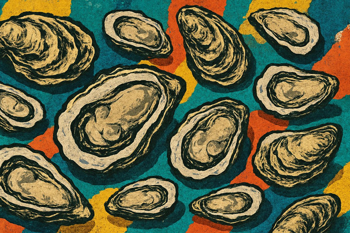 Concrete reefs encrusted with oysters shield one of Bangladesh’s most vulnerable islands from rising seas. They trap sediment up to 30 metres behind them, hold it steady through monsoons,  and cut wave power.

hypertextual.substack.com/p/7-things-i-l…