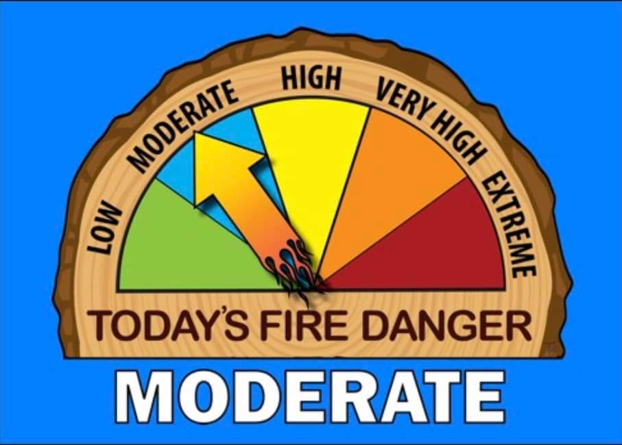 RockinghamAlert's tweet photo. NH *FIRE WEATHER DANGER* The Statewide predicted fire danger for today is a Class 2 (MODERATE) - 9/24 #NHForestry #NHFireDanger #NHWX #Rockingham https://t.co/qkZp9cZtt4