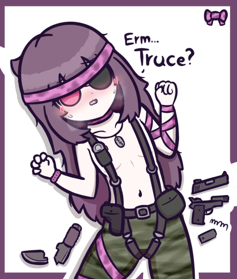 Caught this dumbass sneaking through the jungle in a cardboard box, what should I do with her? #sliceofshadow
