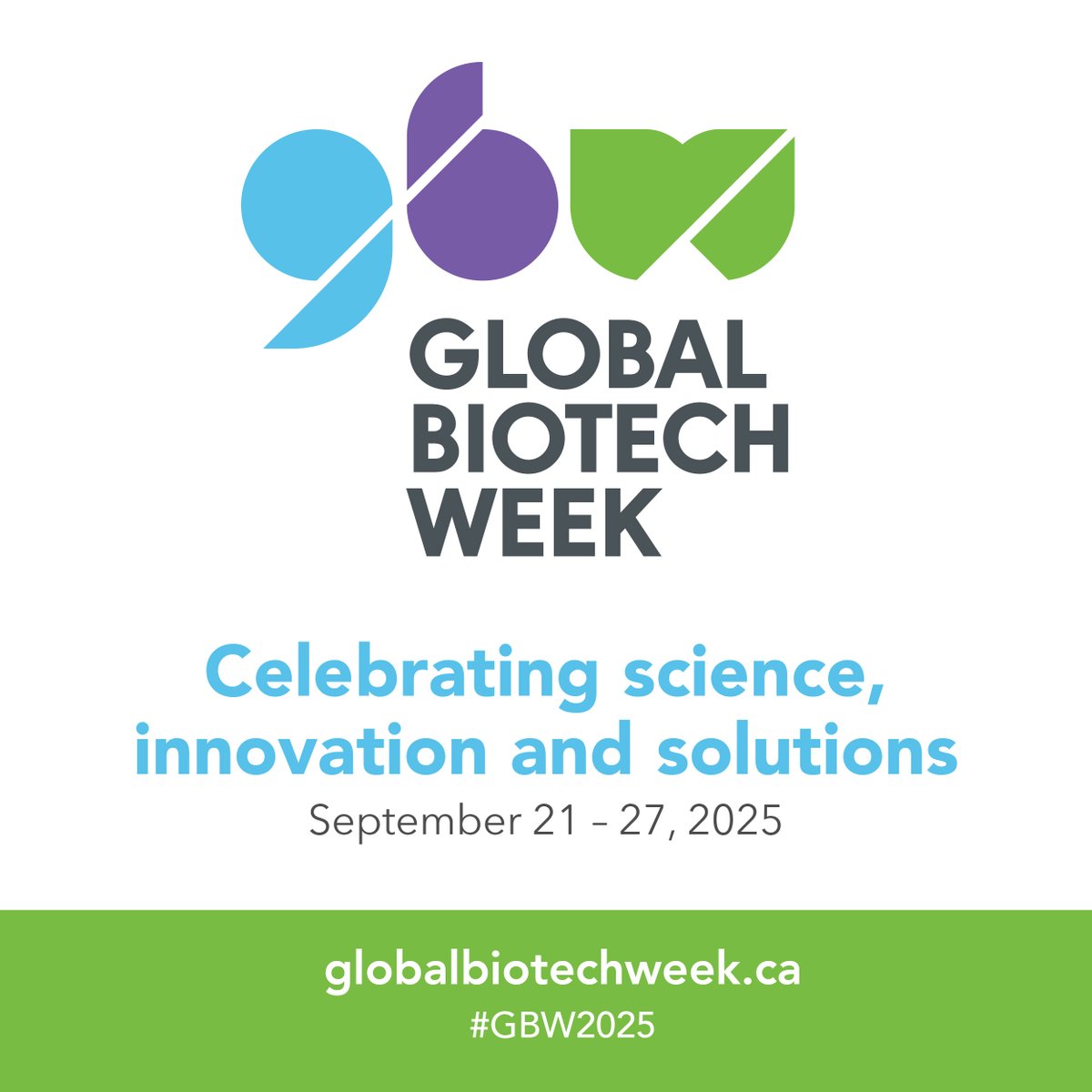 It’s Global Biotech Week! 🌾🧬 From Sept 21–27, we’re celebrating science, innovation and solutions that support the health and wellness of rural and agricultural communities in Saskatchewan, across Canada, and around the world. #GBW2025