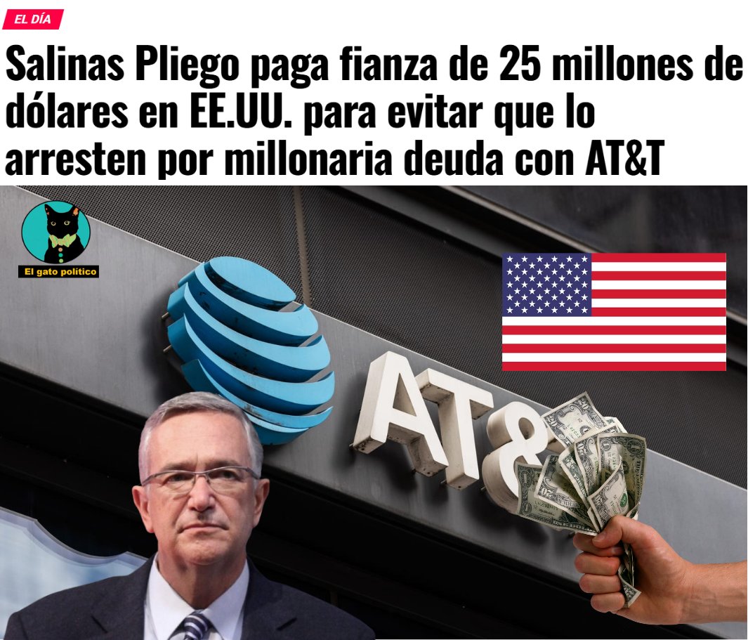 Ricardo Salinas Pliego, fundador del Movimiento Anticrimen y Anticorrupción (MAAC), acaba de pagar una fianza para que no lo metan a la cárcel.

Maravillosa la ironía facha.