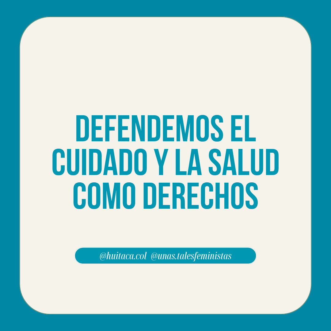 huitacacol's tweet photo. 👉 Huitaca nace hace más de 12 años. Con el propósito de organizar a mujeres cuidadoras y exigir que el derecho a la salud y el cuidado sea una realidad. 
@unas_talesfem https://t.co/6hVVaGvj9Y