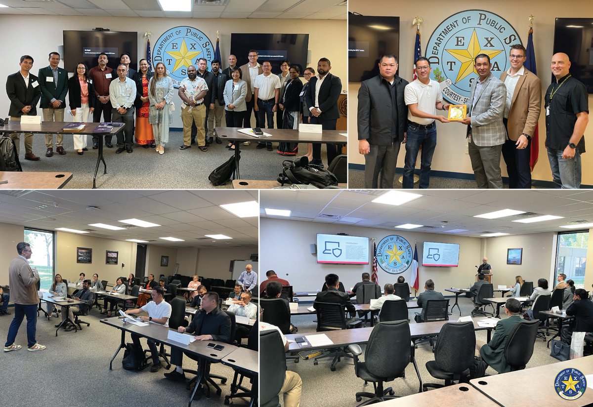 DPS had the opportunity to host the World Affairs Council of Dallas/Fort Worth and its International Visitor Leadership Program at our regional office in North Texas. Eighteen international visitors from 11 different countries joined <a href="/TxDPS/">Texas DPS</a>’ Criminal Investigations Division (CID)