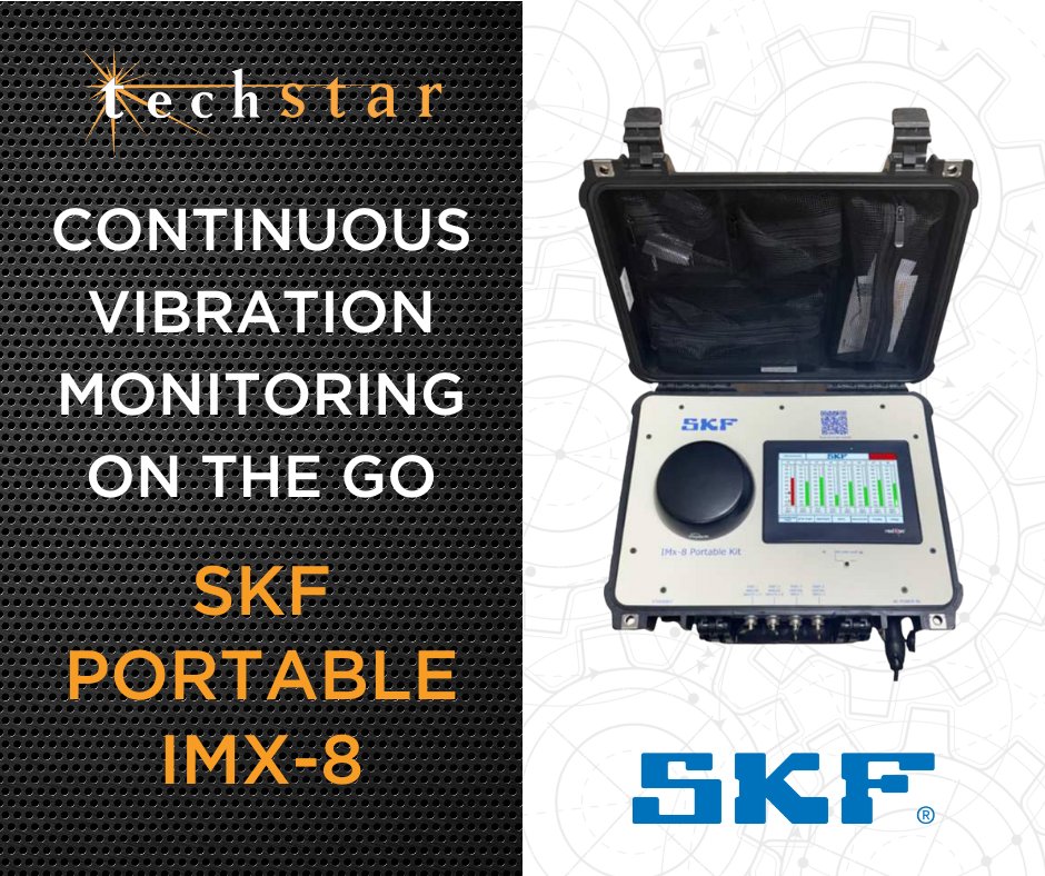 TechStarIS's tweet image. We showcased SKF’s new IMx-8 Portable Kit at the 2025 Turbomachinery & Pump Symposia, bringing the latest in Condition & Vibration Monitoring to attendees. Want to see it in person? Connect with our SME, Jeremy Morton: na2.hubs.ly/H01d7dP0