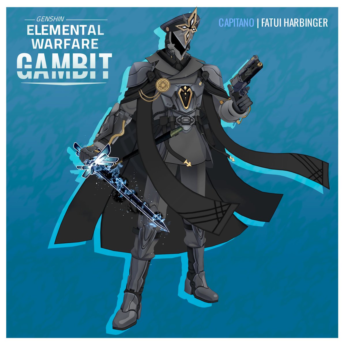 I had the amazing opportunity opportunity to model Capitano's tactical outfit for Genshin Elemental Warfare animation!

Big thanks everyone who was working on this awesome and epic project! I'm really happy to be involved ❤️

#HoYoFair #原神 #Genshinimpact #ParallelsMeet