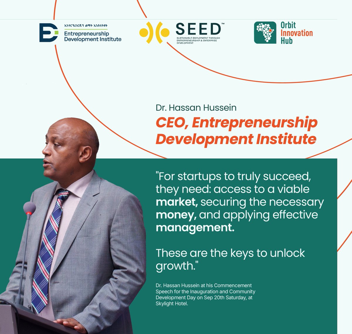 Big news from Dr. Hassan Hussein, CEO of EDI: 📢 A new Entrepreneurship Policy and upcoming Startup Law are on the way! The ecosystem is ready for growth. 🌱 #StartupLaw #EntrepreneurshipPolicy #EcosystemBuilding