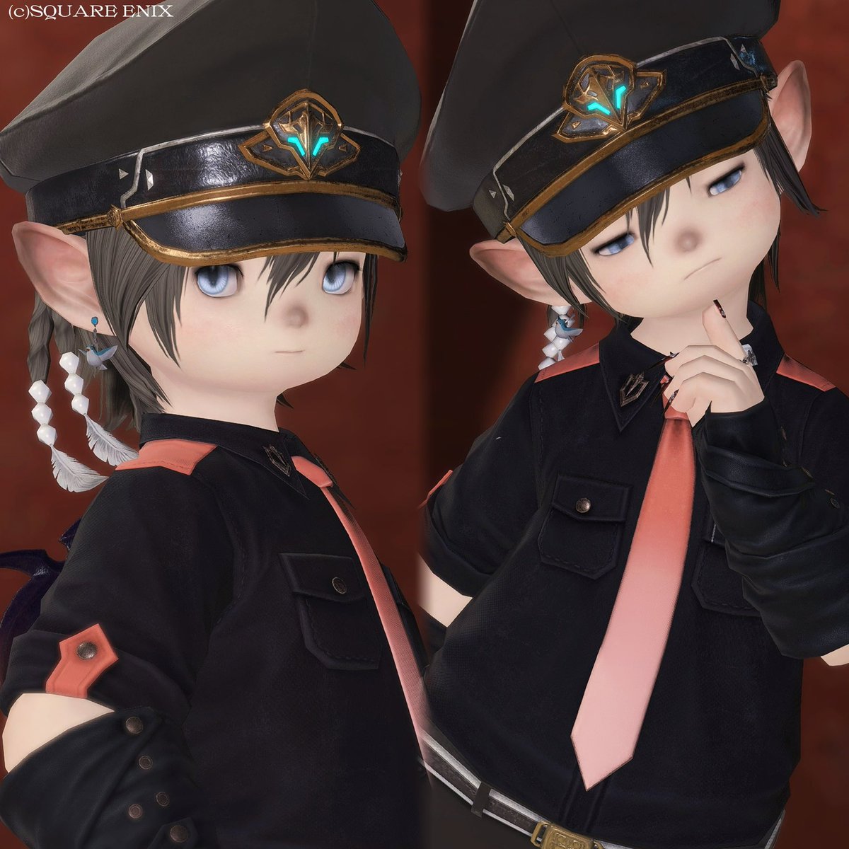初ララ♂
#FF14 #ララフェル