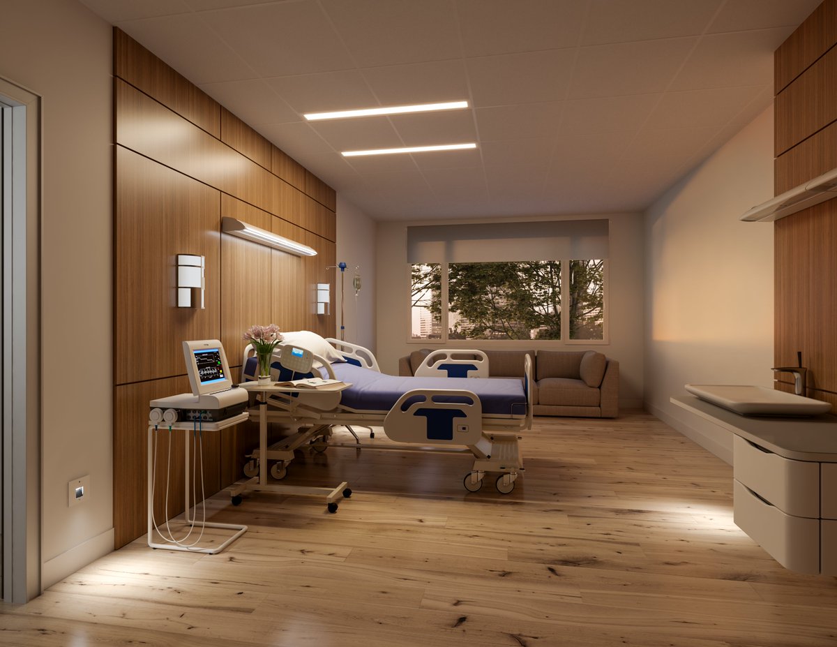 NightingaleLTG's tweet photo. HPL softens light and reduces glare by positioning the light source toward the periphery of the bed. Patients can choose ambient, reading, or nightlight, with exam mode available for care—giving them comfort and control.
https://t.co/p8GJs2exzR https://t.co/nSWXuipTUQ
