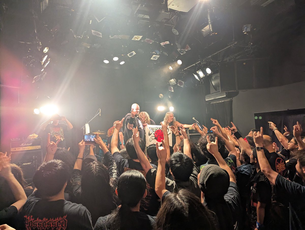 Morbid
 Saint @高円寺High
めちゃくちゃ良かったし盛り上がった！明日もあるよ