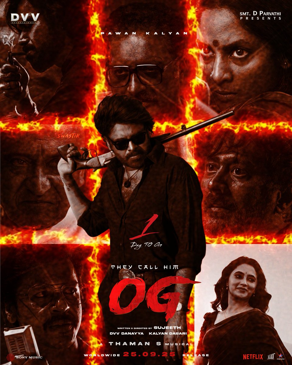 SwastikTheGame1's tweet image. #TheyCallHimOG Poster Work 🔥 

Bengal Tiger Is Arriving Tomorrow 🥵🔥🔥

 #OG @DVVMovies @Sujeethsign @MusicThaman #OGPreReleaseEvent