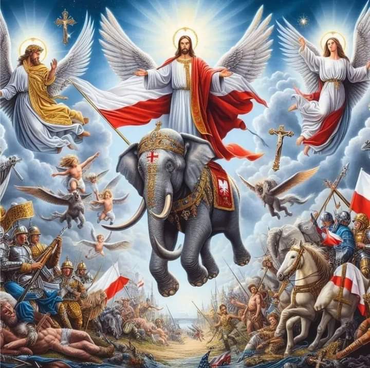 19 września 2025 r. Jezus przestał być powiatowym królem.
To nie żart.

PS.
Idę sobie na słoniu polatać.