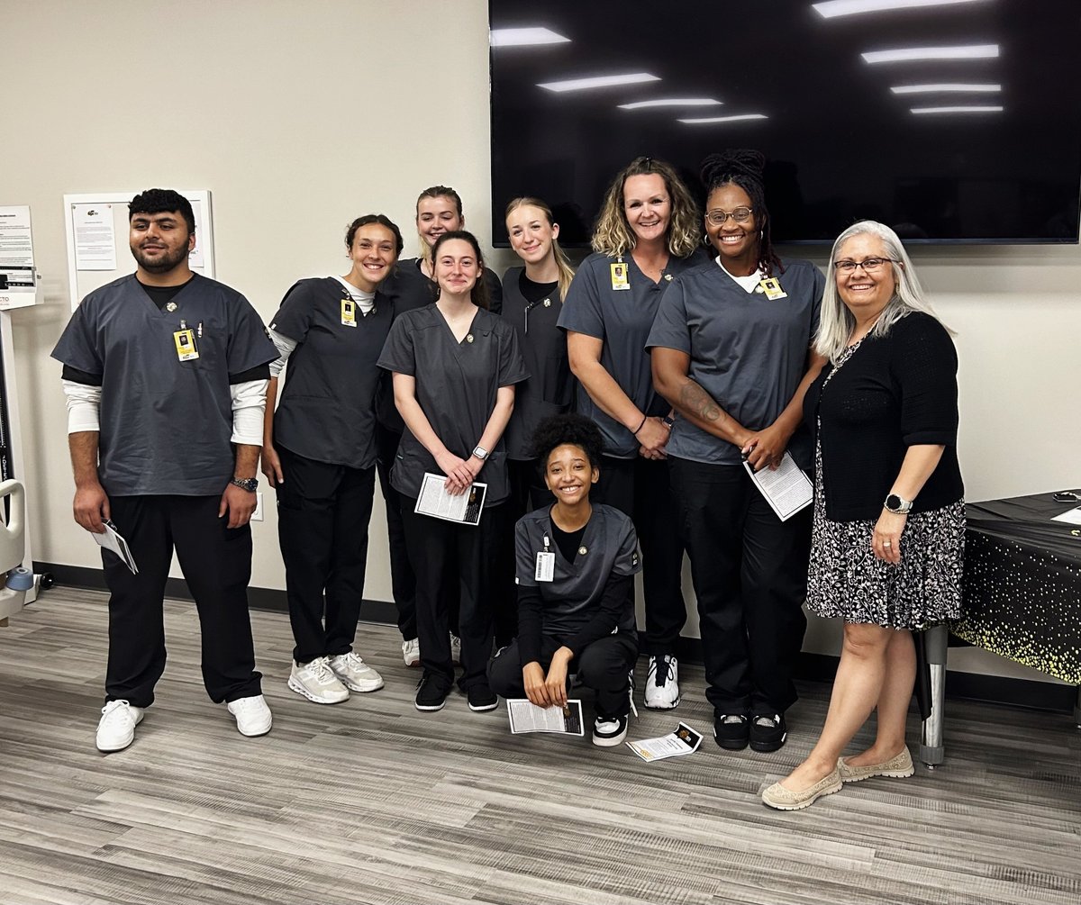 Congratulations to this incredible group of students who completed the CNA program and celebrated their pinning ceremony yesterday! 💛  

We're so proud of the dedication and compassion this group has shown on their journey into healthcare! 🩺