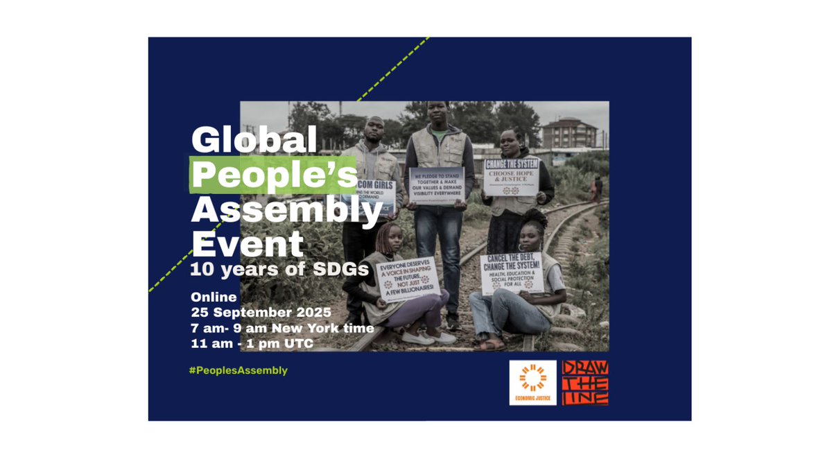 Global Call to Action Against Poverty (GCAP) tweet media