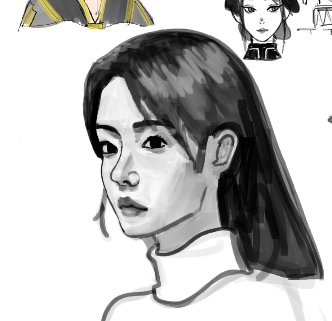 some painting before bed 

#2dart #digitalart