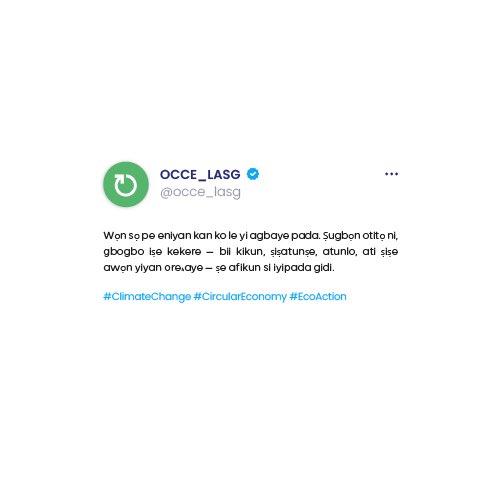 Office Of Climate Change & Circular Economy (@occe_lasg) on Twitter photo 