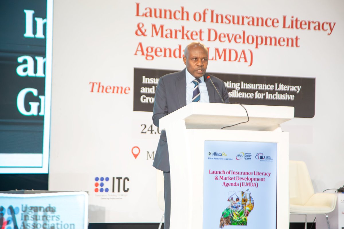 Mr. Paul Muwanga, Vice Chairman of the Uganda Insurers Association (UIA)  and CEO of Excel Insurance, emphasized that insurance literacy and market  development are inseparable in building a stronger sector. He noted