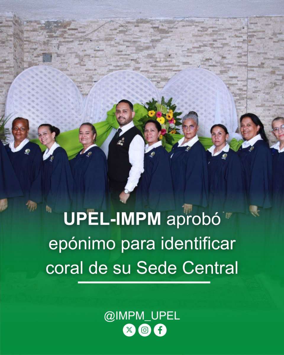 facebook.com/impmvzla/posts…

#upelimpm #sedecentral #coral #epónimo