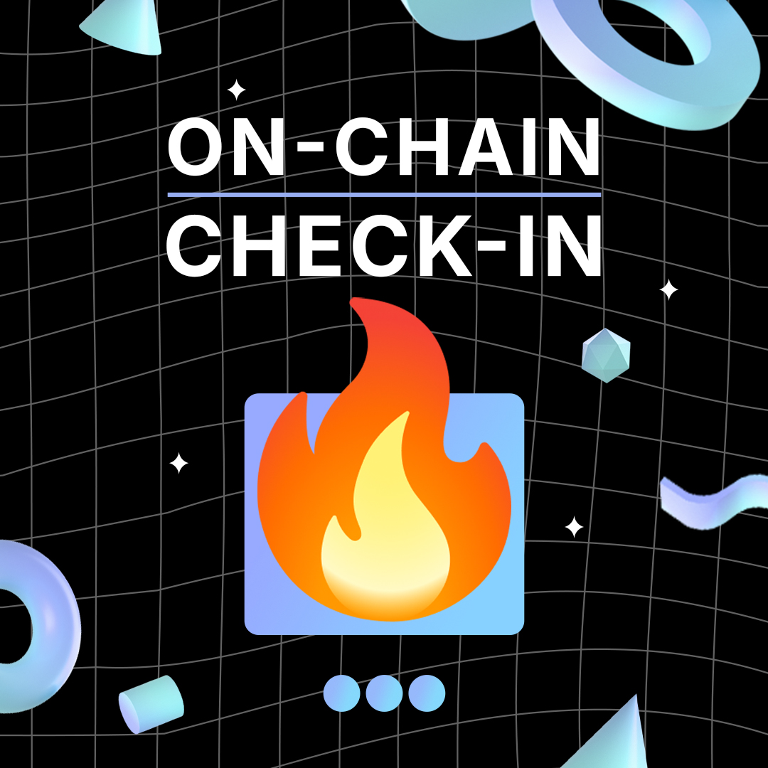 on_check_in's tweet image. One click. One tx. Every chain. Every day.

✅ FREE check-in: onchain-checkin.xyz

⚡ Free daily tx in any EVM chain &amp;amp; testnet
📊 Keep your checkin alive, earn points
🤝 Invite friends &amp;amp; multiply points

Start your daily check-in today and never miss a day on-chain again.