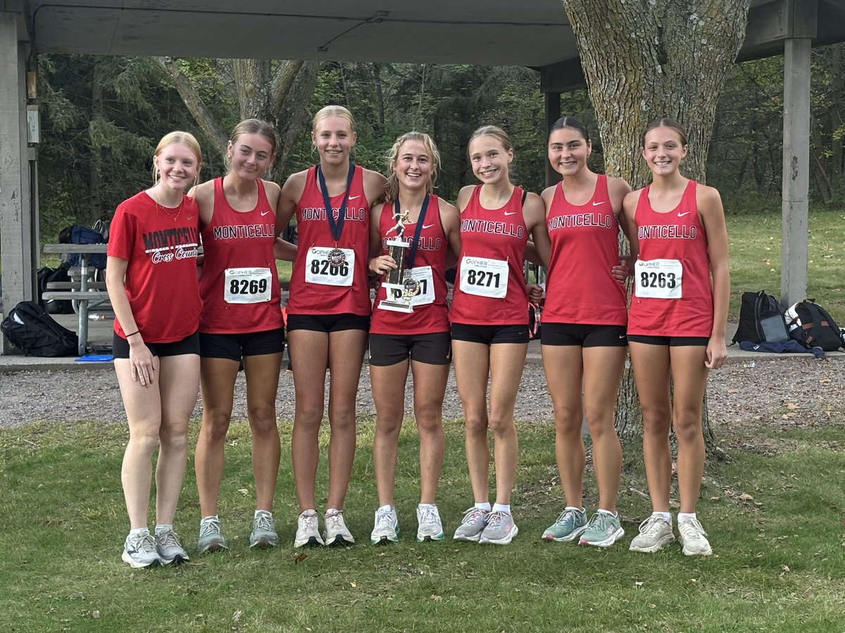Monticello Girls T&F (@montigirlstf) on Twitter photo Congrats to the Monti Girls CC Varsity & JV squads with their Team wins at last nights 13 team meet in DC! Led by Isabel with her 3rd straight victory. <a href="/MonticelloMagic/">Monticello Magic</a> <a href="/ISD882/">Monticello School District</a> <a href="/montitimes/">Monticello Times</a> Congrats to the Monti Girls CC Varsity & JV squads with their Team wins at last nights 13 team meet in DC! Led by Isabel with her 3rd straight victory. <a href="/MonticelloMagic/">Monticello Magic</a> <a href="/ISD882/">Monticello School District</a> <a href="/montitimes/">Monticello Times</a>