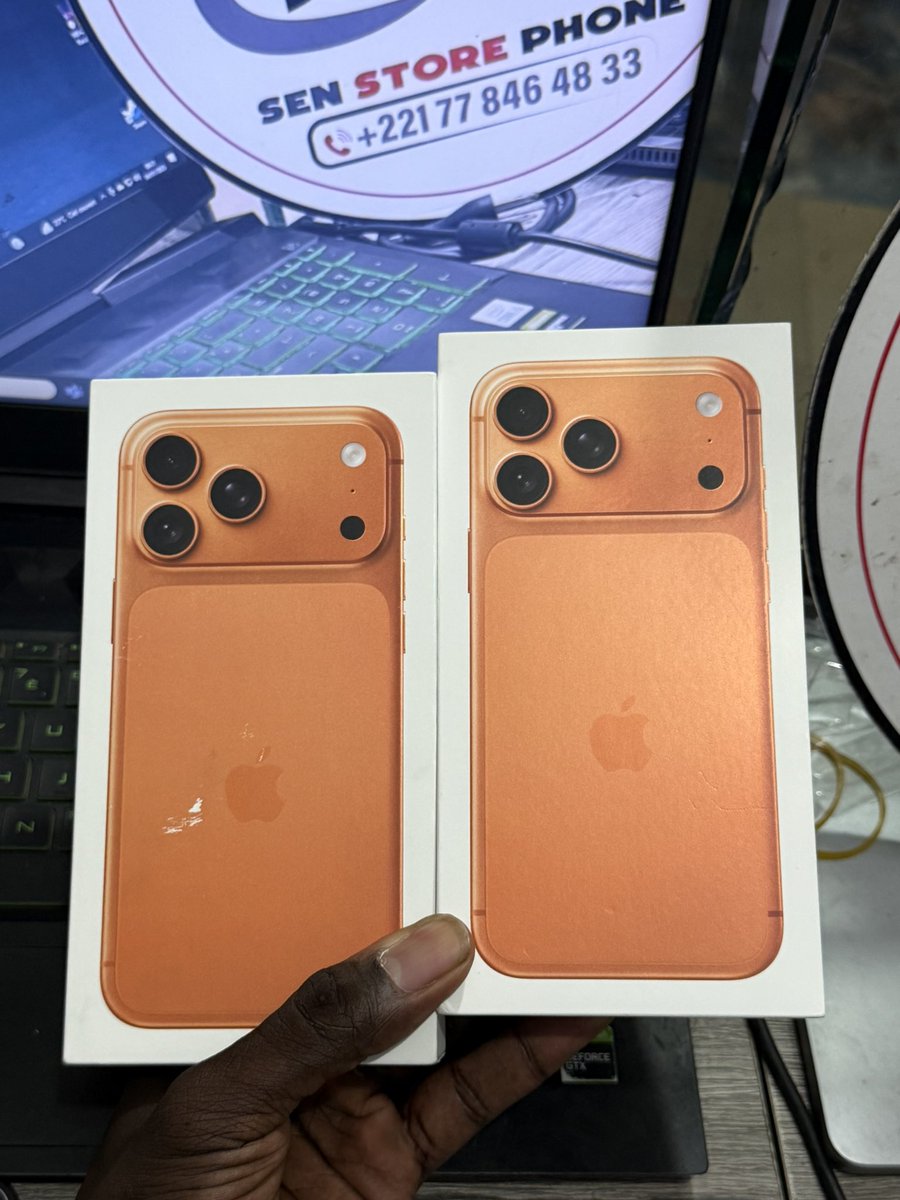 Modou961's tweet photo. IPhone 17 pro max 256gb 
Ms 778464833 https://t.co/RcBvmWFb6p