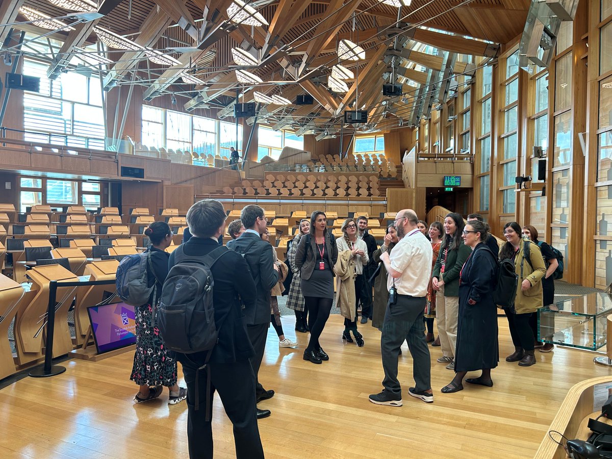 FoundSciTech's tweet image. Our Foundation Future Leaders were out on the road today, visiting Edinburgh and the @ScotParl. Here are some snaps from their outing and meetings!