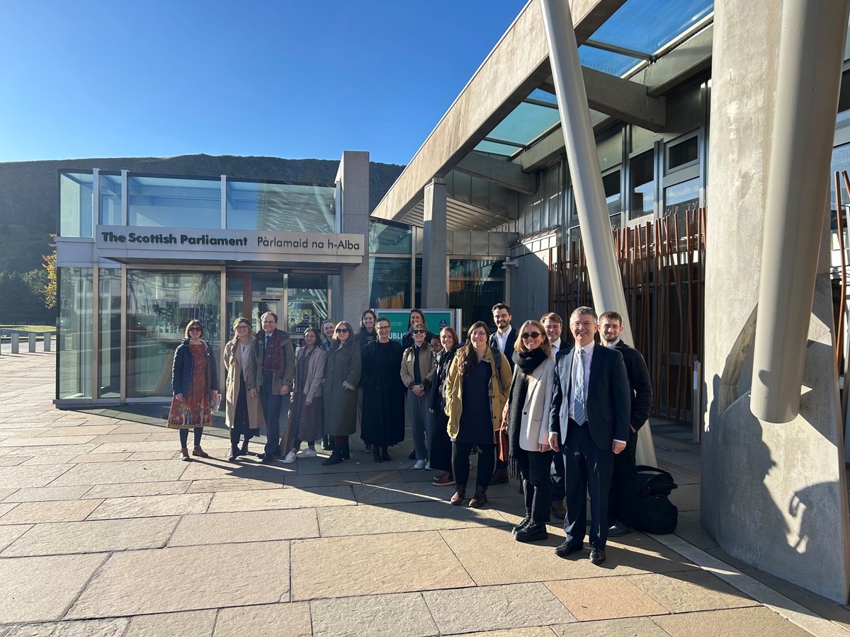 FoundSciTech's tweet image. Our Foundation Future Leaders were out on the road today, visiting Edinburgh and the @ScotParl. Here are some snaps from their outing and meetings!