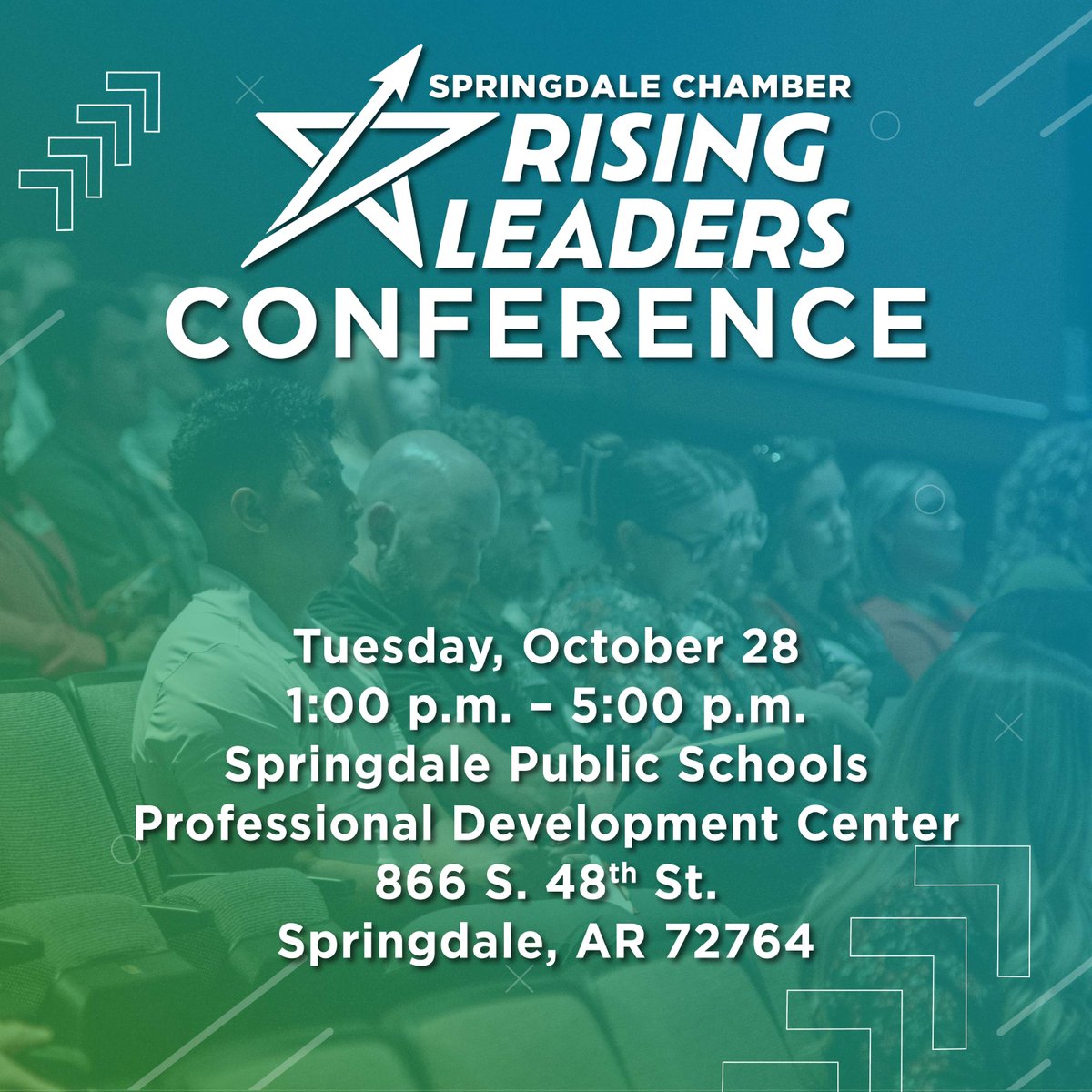 SpringdaleCofC's tweet image. Ready to level up your leadership?
We're SO excited to announce the return of the Rising Leaders Conference, now in its second year!
Stay tuned for more exciting updates, and DM us for tickets for you or your team today!
