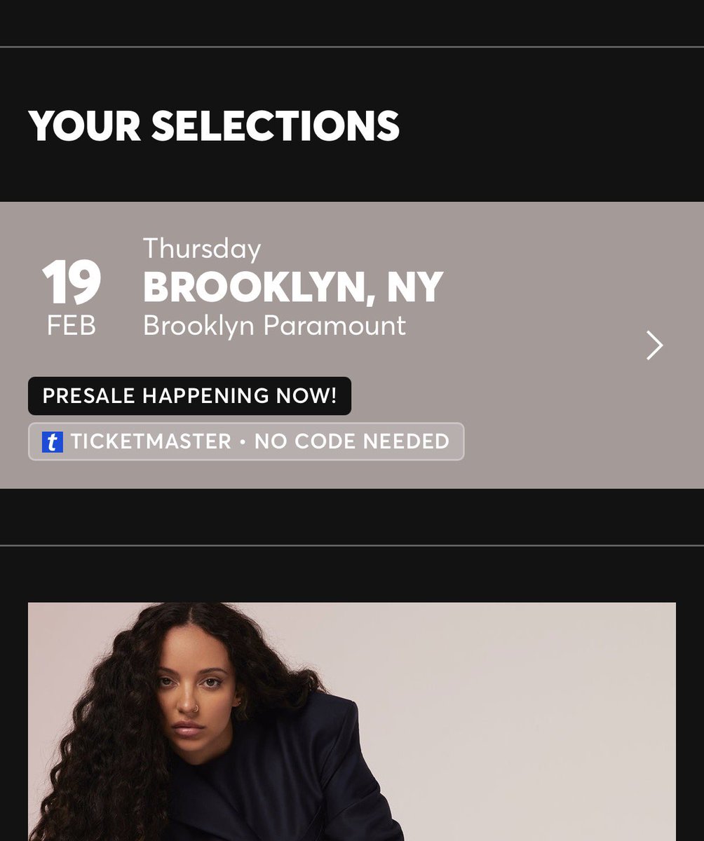 CodyButcher's tweet photo. The lie detector determined this was a lie. Mixed presale dates communicated for Jade all over the place. @jadethirlwall @Ticketmaster @TMFanSupport https://t.co/dwbuXRxIGz