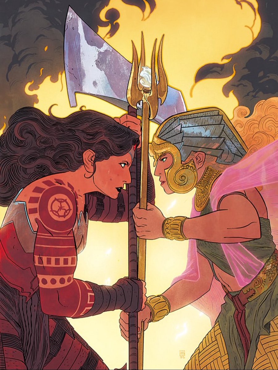 AWWHypeGuy's tweet image. YES!  Absolute Wonder Woman issue #12 is finally out!! Go get it at your LCS or digitally and read it ASAP