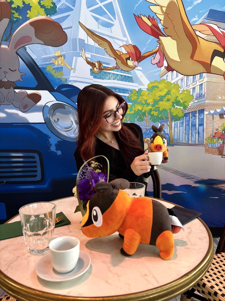 SECRET’S OUT!! The *real* reason I went to Paris was to play the Pokemon Legends-ZA demo inside the Eiffel Tower! ✨ Lemme tell you… y’all are gonna LOVE this game!! 👀

#expenses_paid by <a href="/Pokemon/">Pokémon</a>