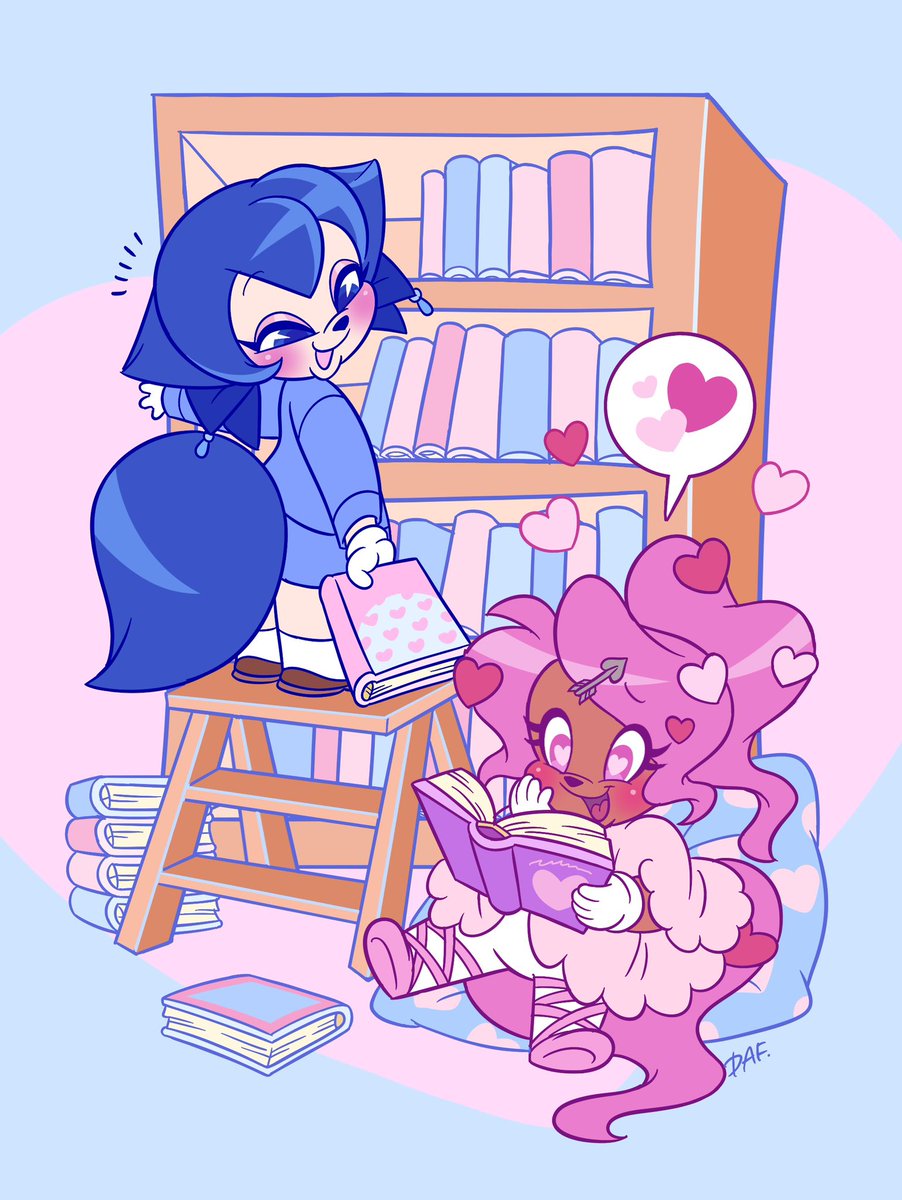 #COLORFURRIES  💙📚🩷